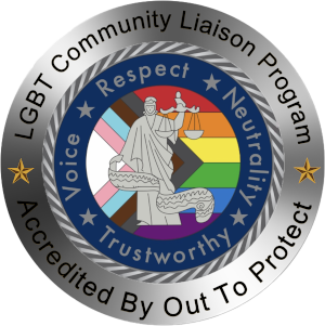 LGBTQ liaison logo