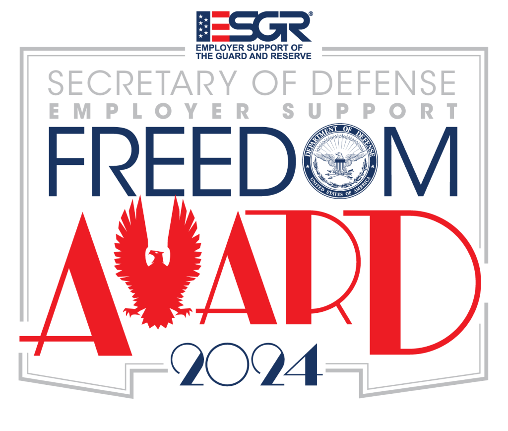 Logo for the 2024 Freedom award