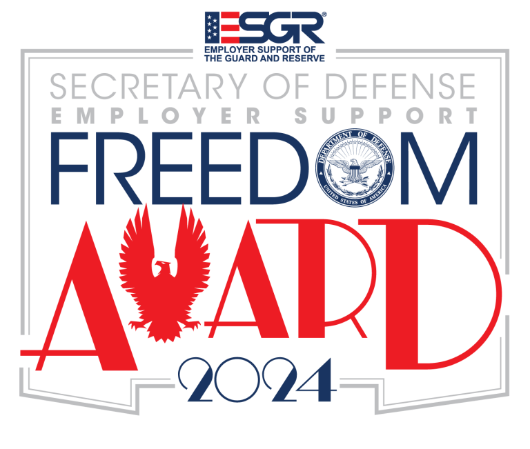 Logo for the 2024 Freedom award